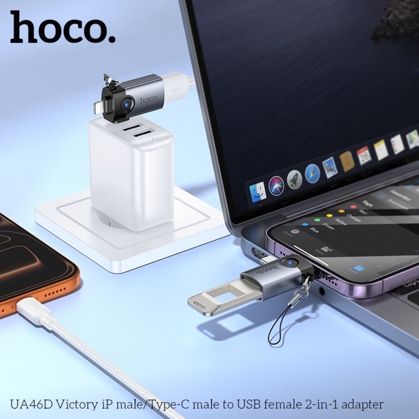 Hoco UA46D USB-A Adapter