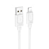 Hoco X122 Silicone Fast Charging Data Cable USB To IP