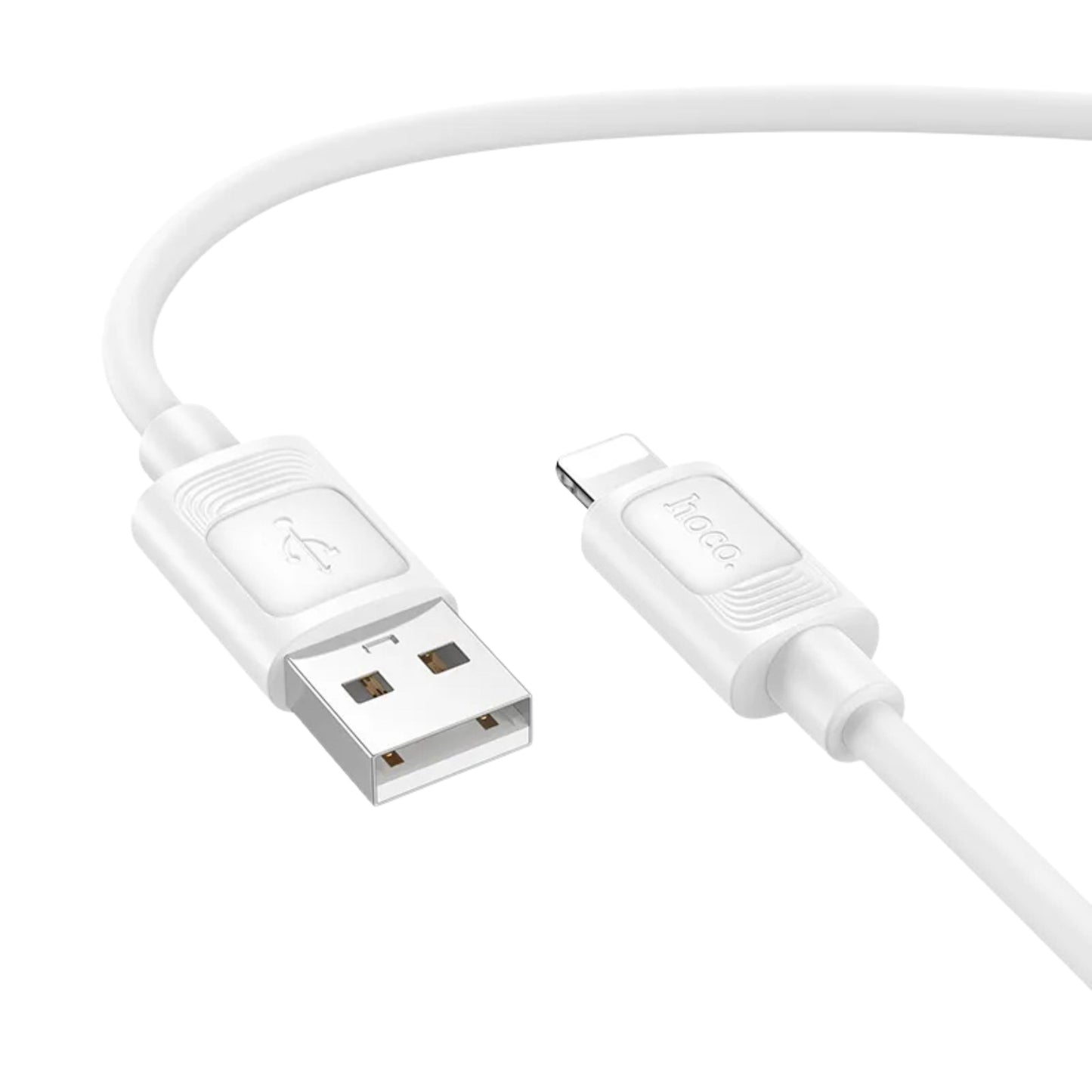 Hoco X122 Silicone Fast Charging Data Cable USB To IP