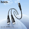 Hoco X123 Type-C 2-in-1 Cable