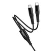 Hoco X123 Type-C 2-in-1 Cable