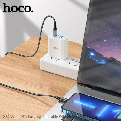 Hoco X89 PD27W USB-C to Lightning Cable 2m