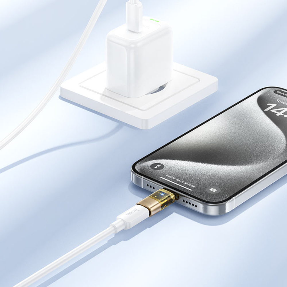 Hoco Adapter USB-C to Lightning UA36D - Cle Market