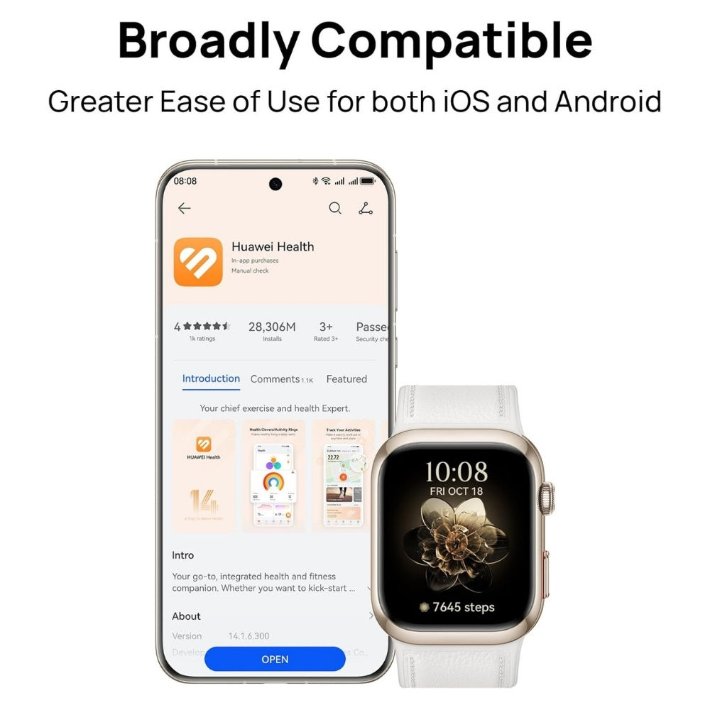 Huawei Watch D2 Smartwatch | Blood Pressure Monitor - Cle Market