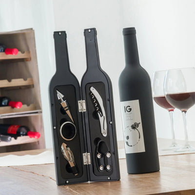 InnovaGoods Bottle Wine Set