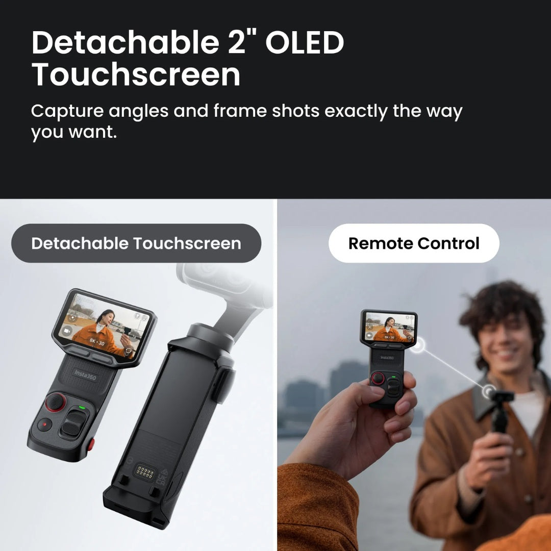 Insta360 Luna Ultra Dual-Lens 8K Gimbal Camera