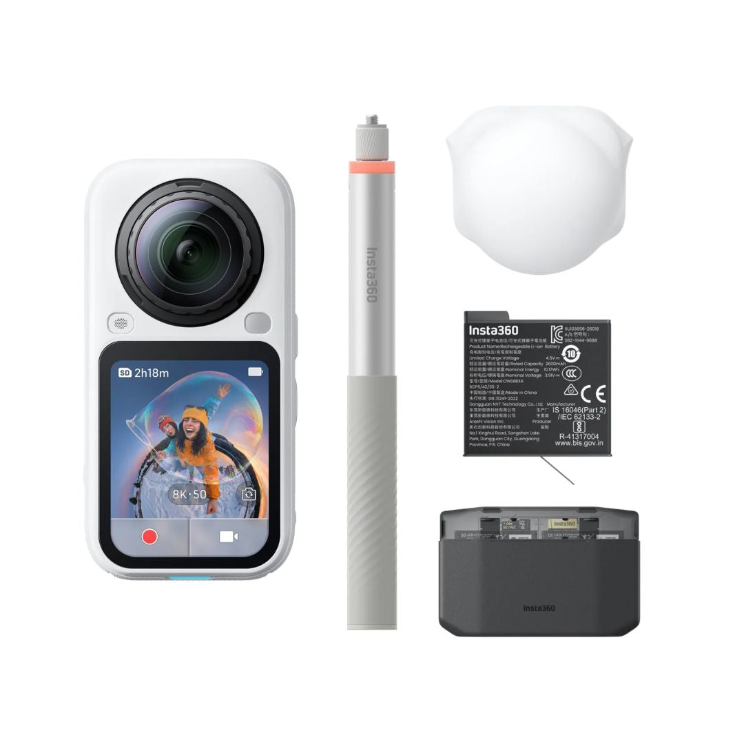 Insta360 X6 8K Action Camera Essentials Bundle