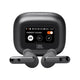 JBL wireless earbuds with charging case on a white background