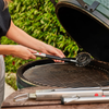 Joseph Joseph GrillOut stainless-steel BBQ cleaning brush with an extending handle for easy grill maintenance.