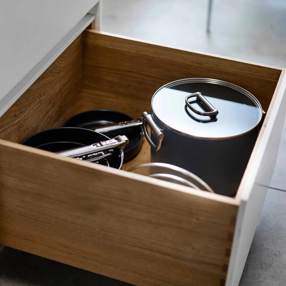 Joseph Joseph Space Folding Handle Ceramic Non-stick 25cm Stock Pot & Lid - Cle Market