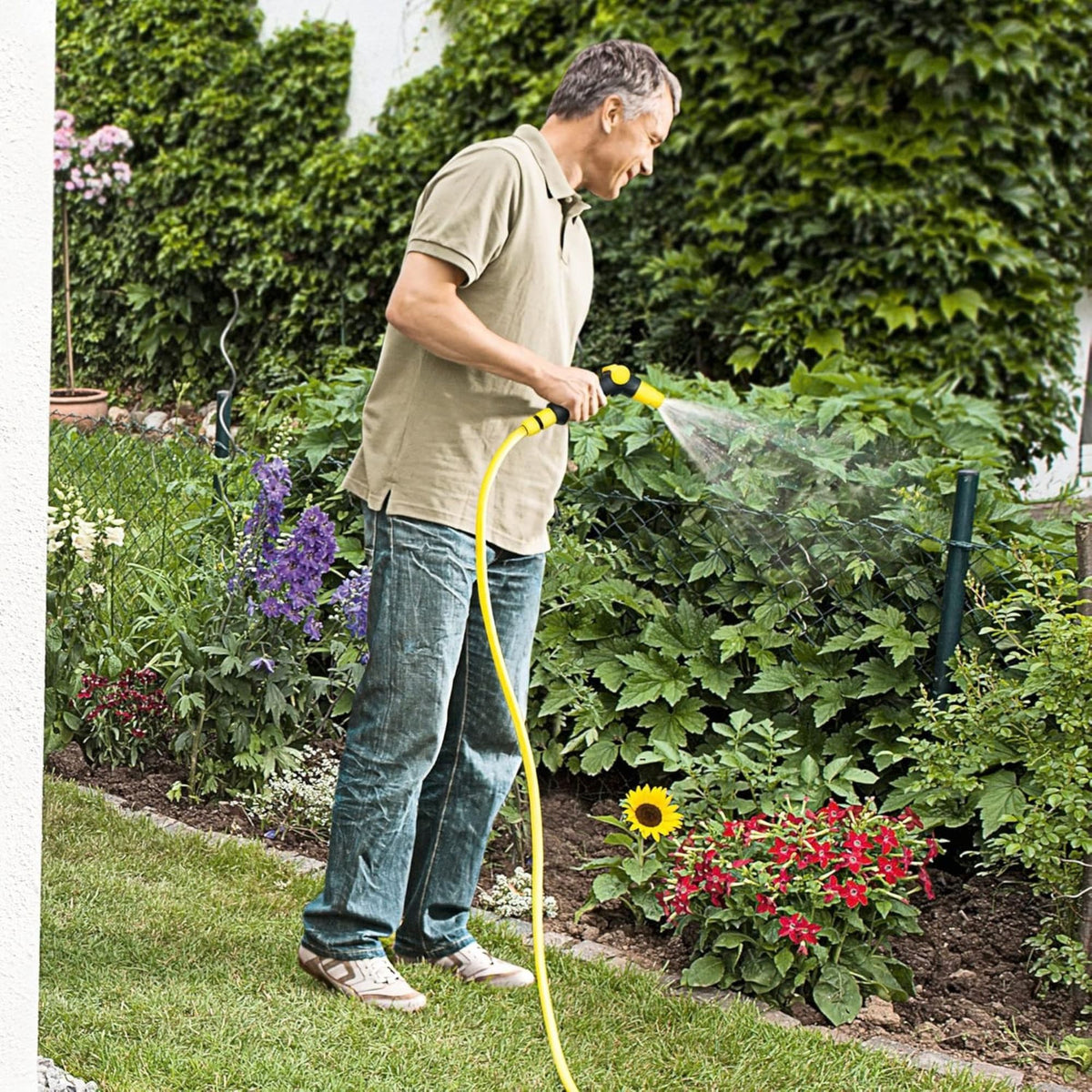 Karcher Hose Set 20m 1/2" with Spray Gun