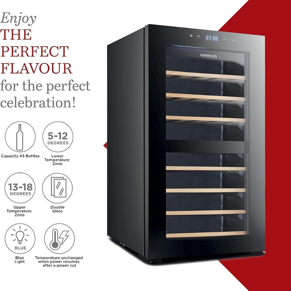 Kenwood 43 Bottle Wine Cooler