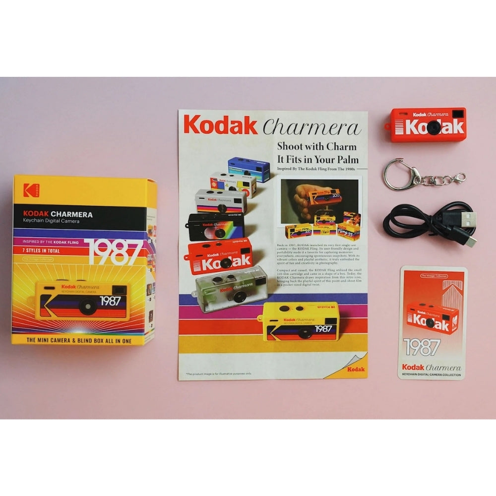 Kodak Charmera Keychain Digital Camera Blind Box - Cle Market