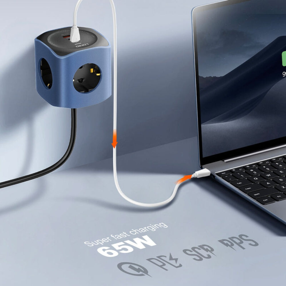 Ldnio 2500W Wall Socket 65W USB Charing Port - Cle Market