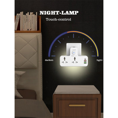 Ldnio 2 AC Outlets Portable Extension Power Socket SC2311