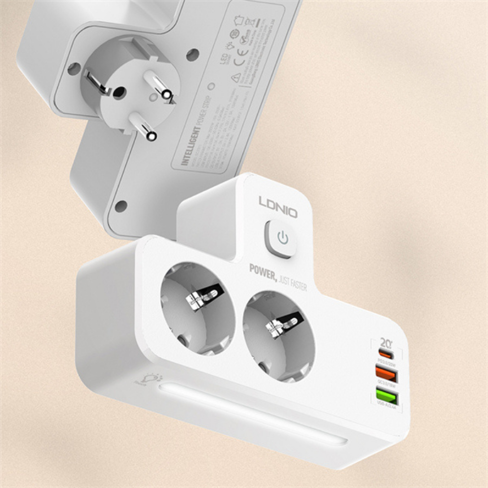 Ldnio Portable Electrical Extension Socket SE2337 - Cle Market