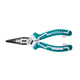 Total THT220806S long-nose pliers with tapered jaws and non-slip hand grips