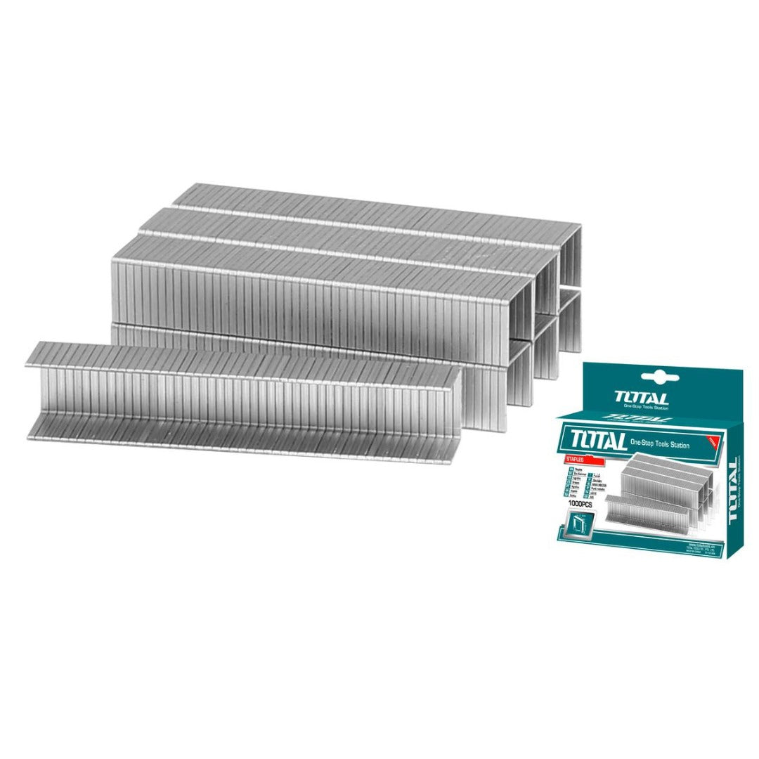 Total THT39122 steel staple strips shown with retail packaging