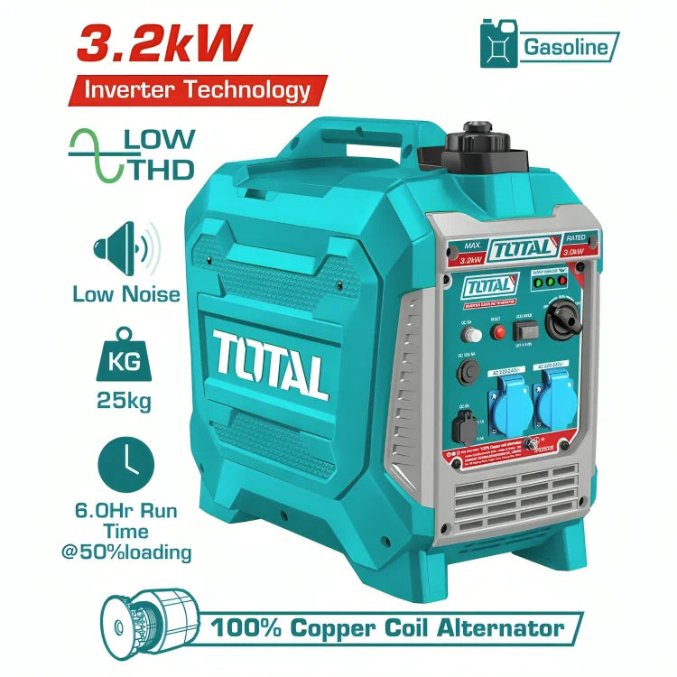 Total TP535006 Gasoline Generator - product view
