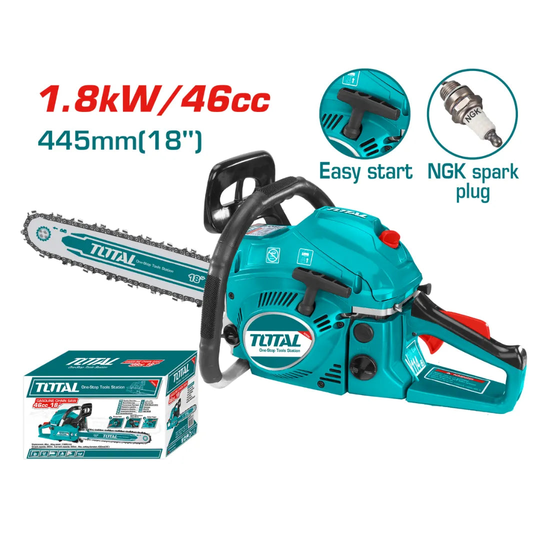 Total TG5451811 18-Inch Gasoline Chainsaw - product view