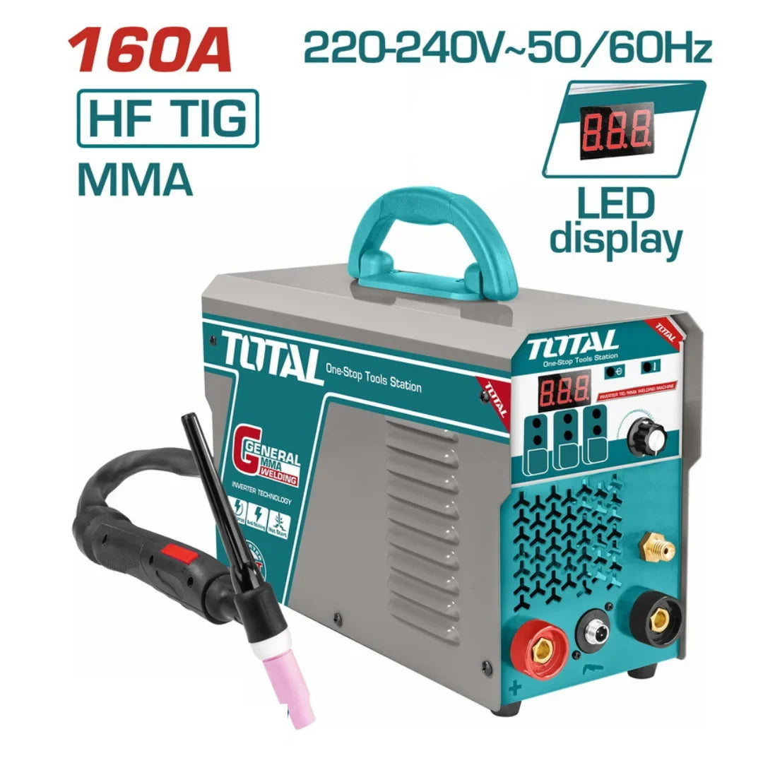 Total TIG1601 160A TIG and MMA Welder - product view