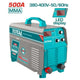 Total TW25005 500A MMA Welder - product view
