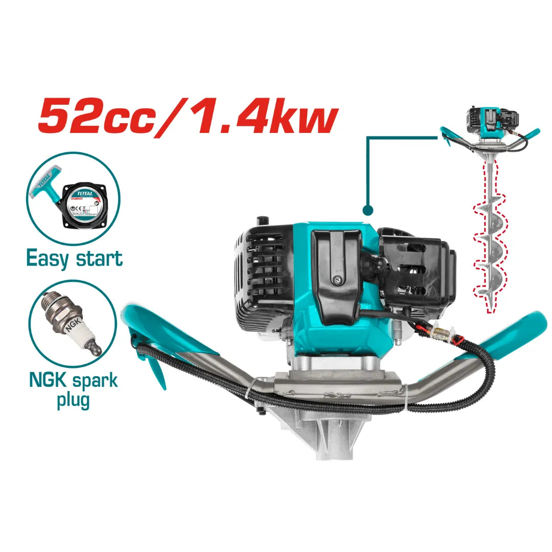 Total TEA55221-1 52cc Gasoline Earth Auger - product view