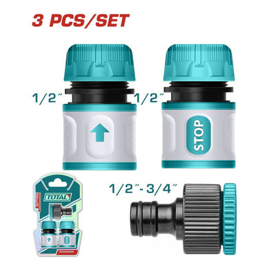 Total THWS030301 Hose Connector Set, 3pcs - product view