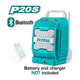 Total TJRLI2001 portable Bluetooth job radio with carrying handle and front speaker grille