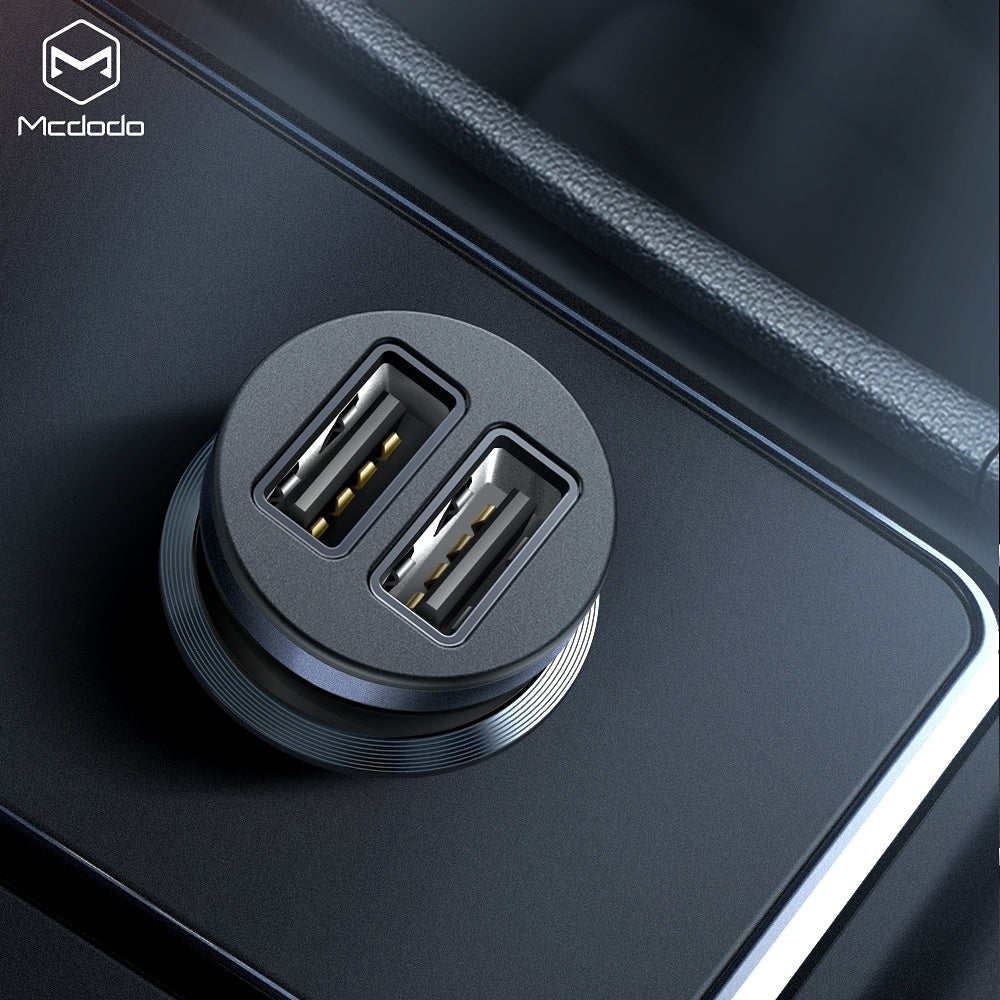 Mcdodo mini Car Charger Dual USB Ports