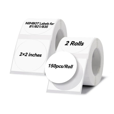NIIMBOT White Label for B21 B1 B3S (50x50mm) Round