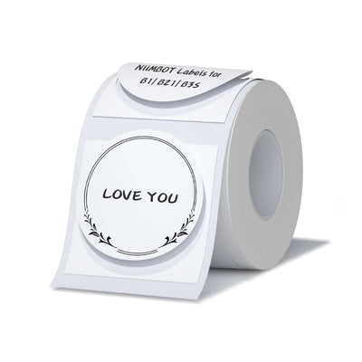 NIIMBOT White Label for B21 B1 B3S (50x50mm) Round