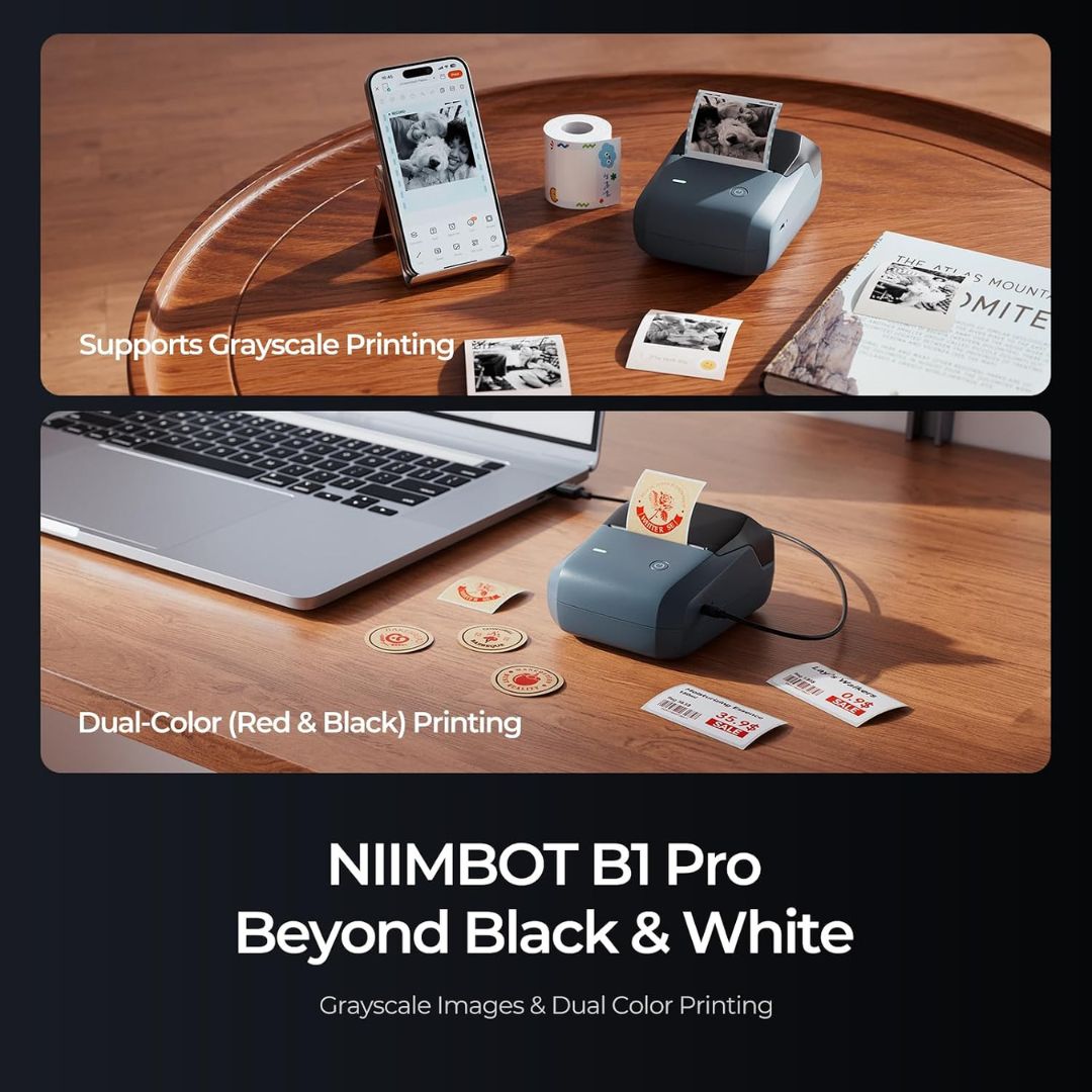 NIIMBOT B1 Pro Bluetooth Label Printer