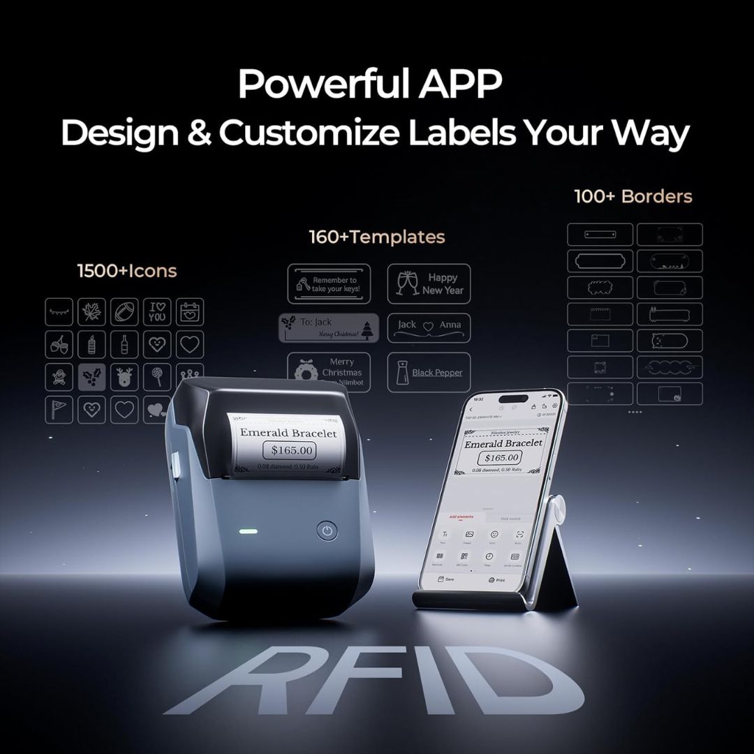 NIIMBOT B1 Pro Bluetooth Label Printer