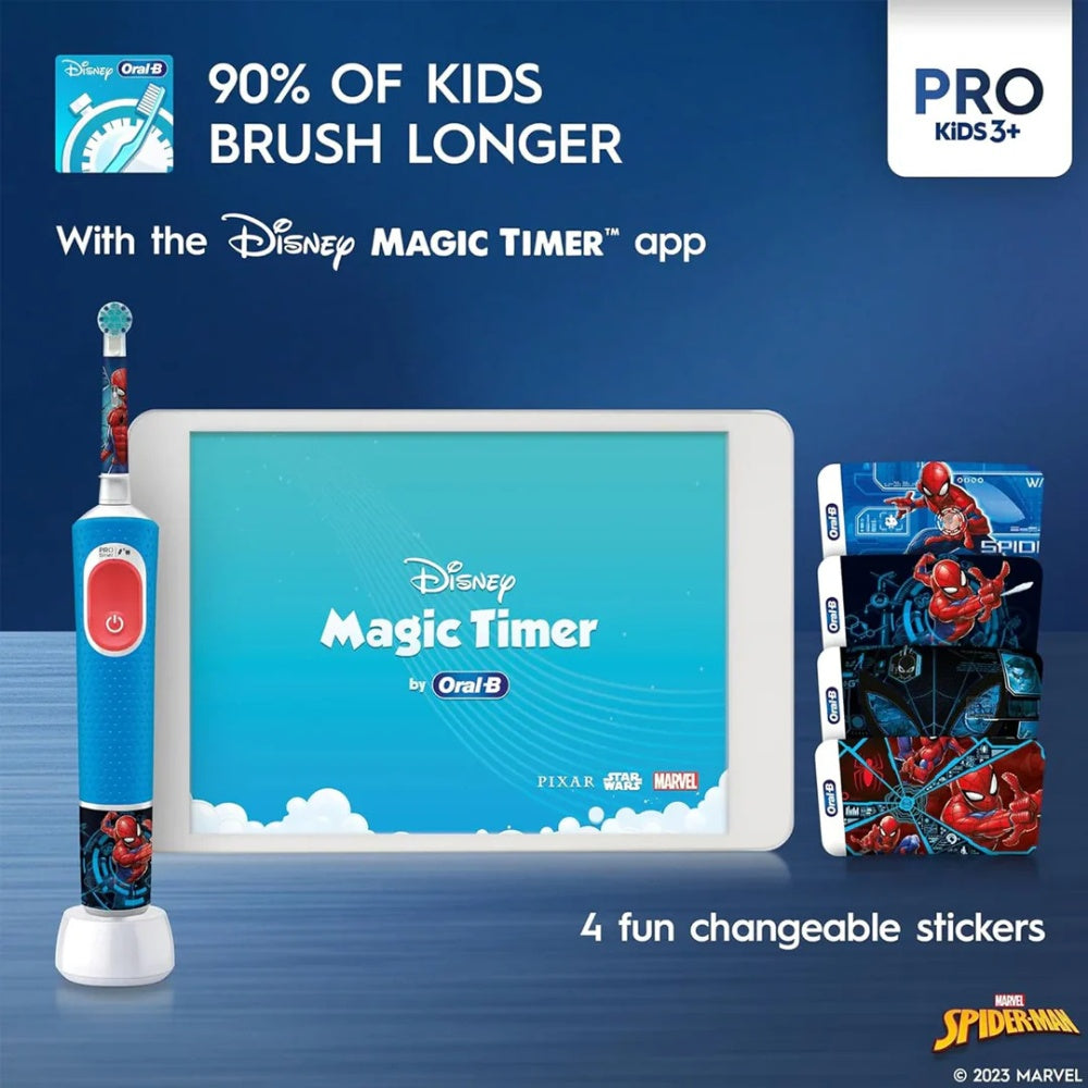 Oral-B Kids Spiderman Electric Toothbrush