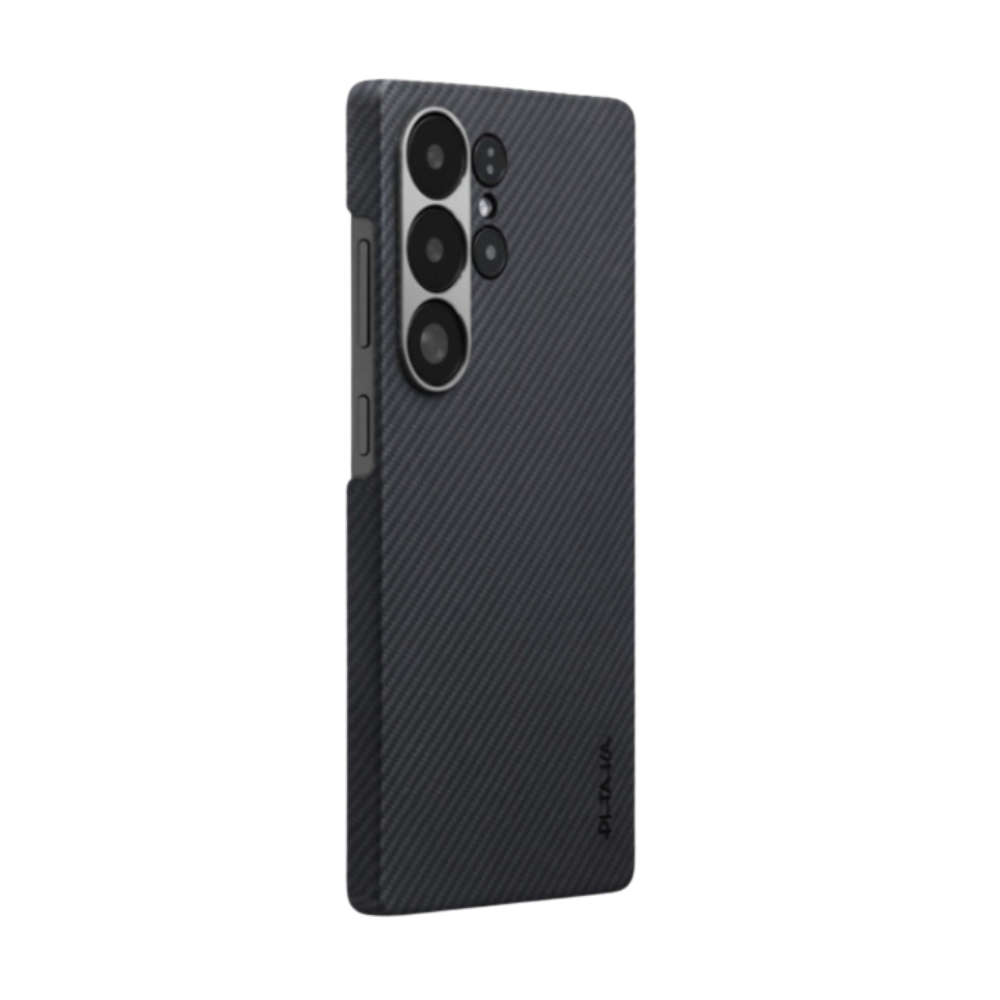 Pitaka Galaxy S25 Ultra Edge Case (600D Black/Grey-Twill)