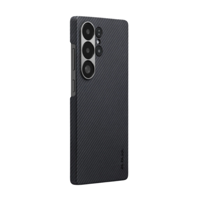 Pitaka Galaxy S25 Ultra Edge Case (600D Black/Grey-Twill)
