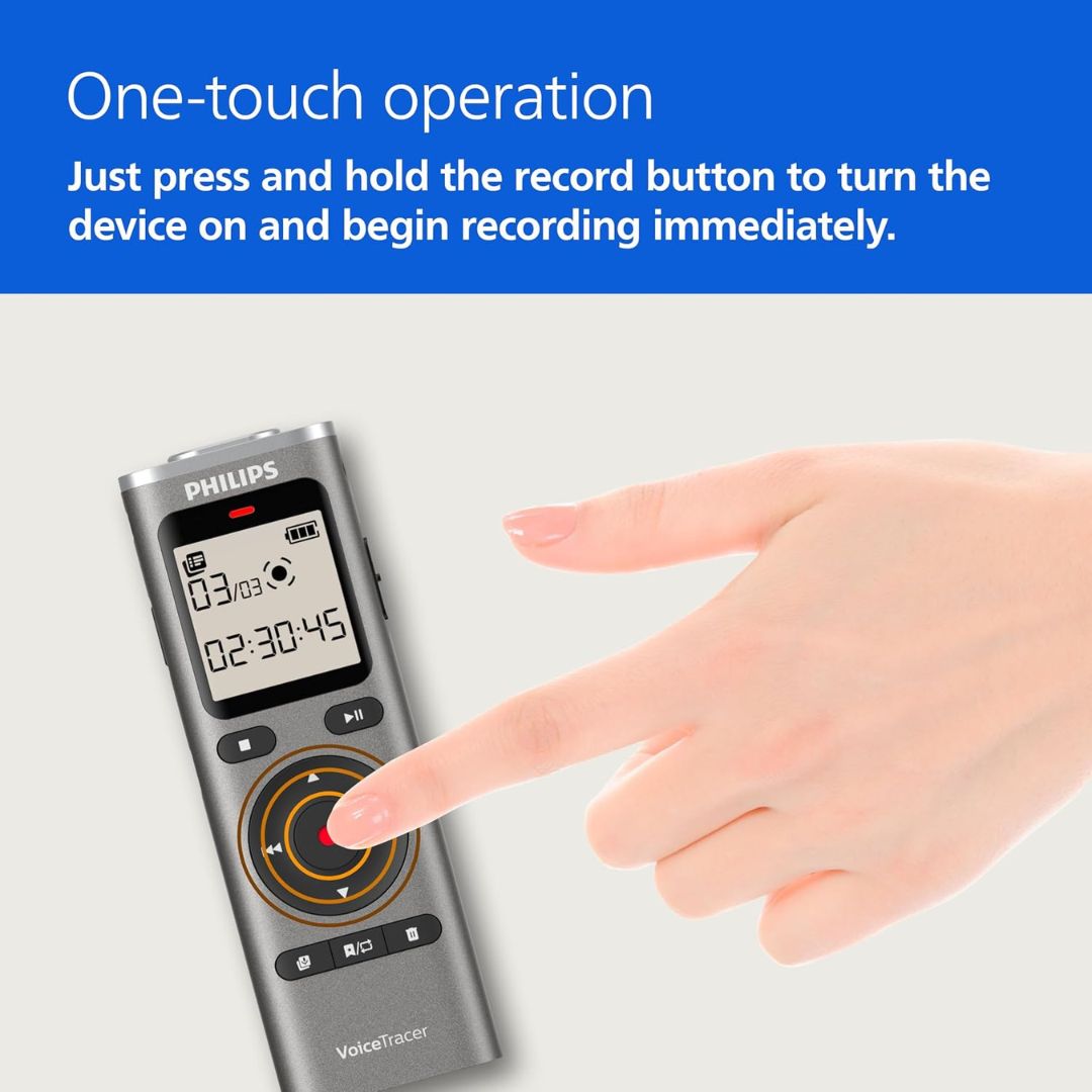Philips DVT1170 VoiceTracer Recorder