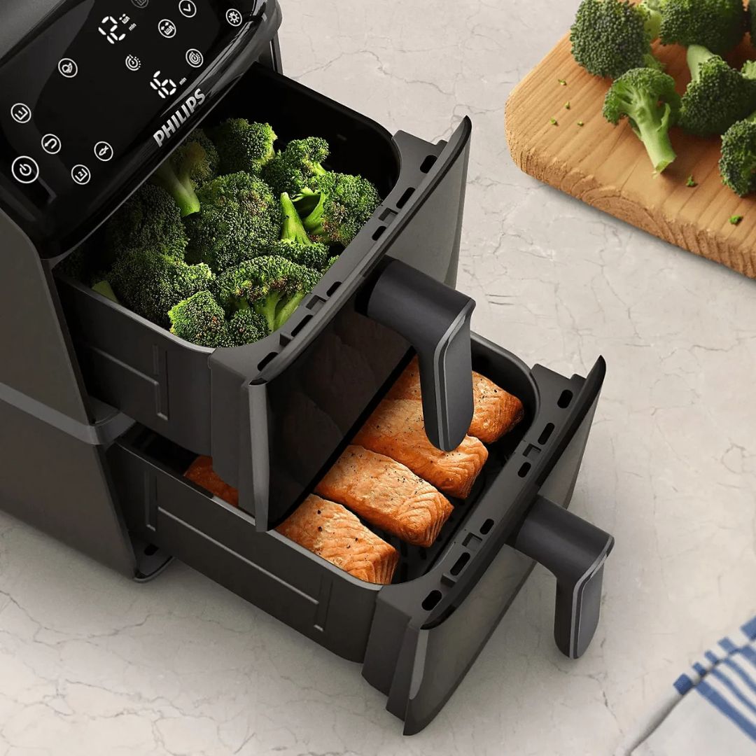 Philips NA460 10L Dual Basket Airfryer