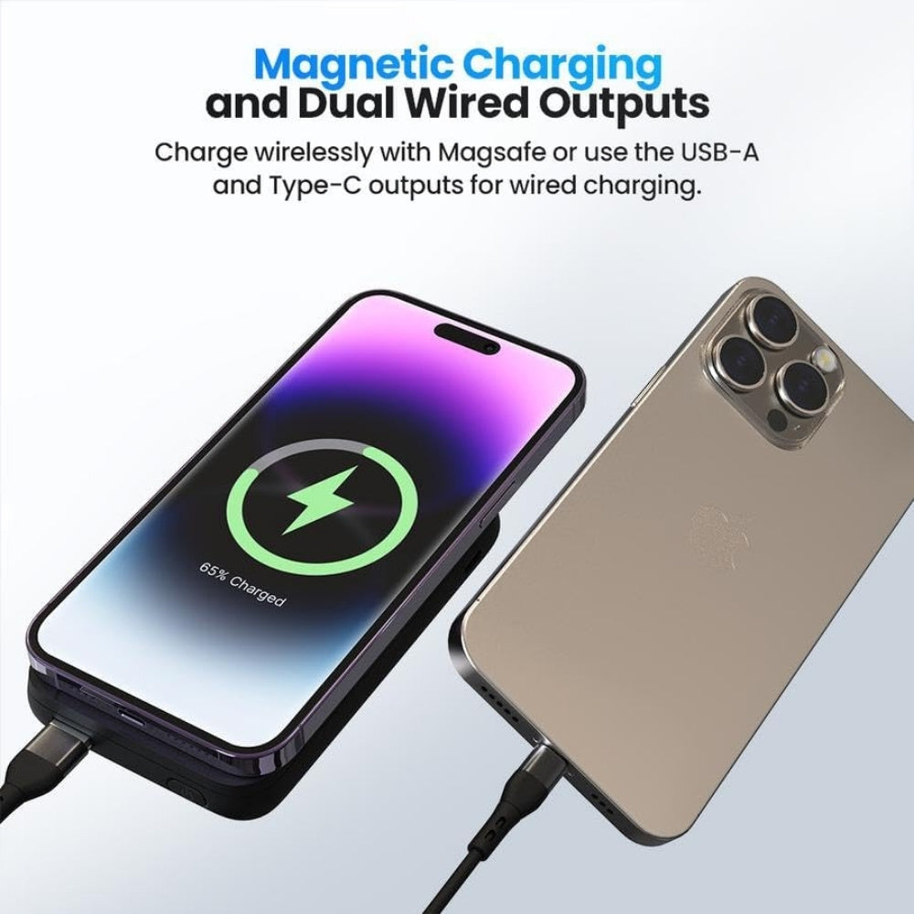 Philips MagSafe Power Bank with Stand 5000mAh