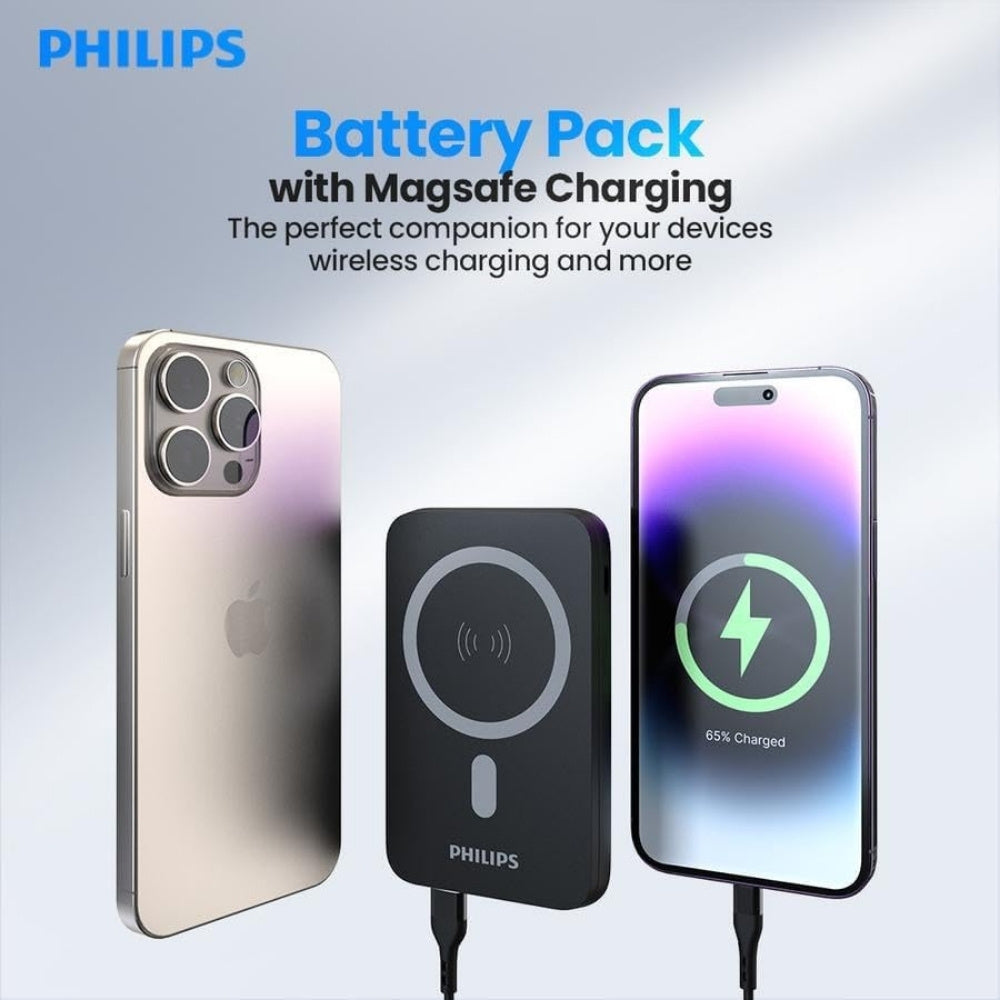 Philips MagSafe Power Bank with Stand 5000mAh