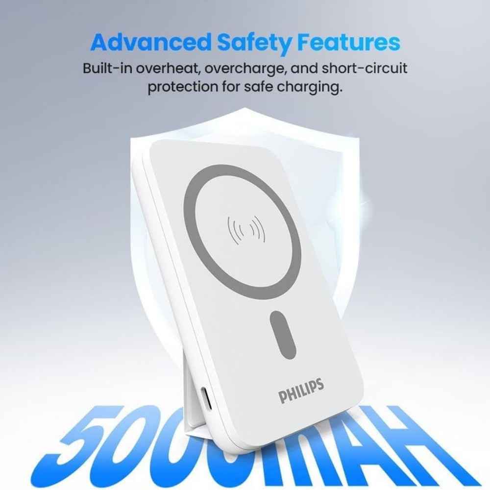 Philips MagSafe Power Bank with Stand 5000mAh