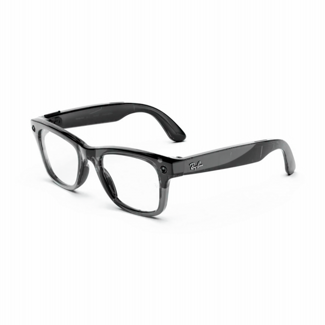 Ray-Ban Meta Wayfarer Gen 3 Black Transitions Aquamarine