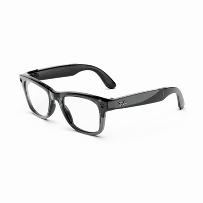 Ray-Ban Meta Wayfarer Gen 3 Black Transitions Aquamarine