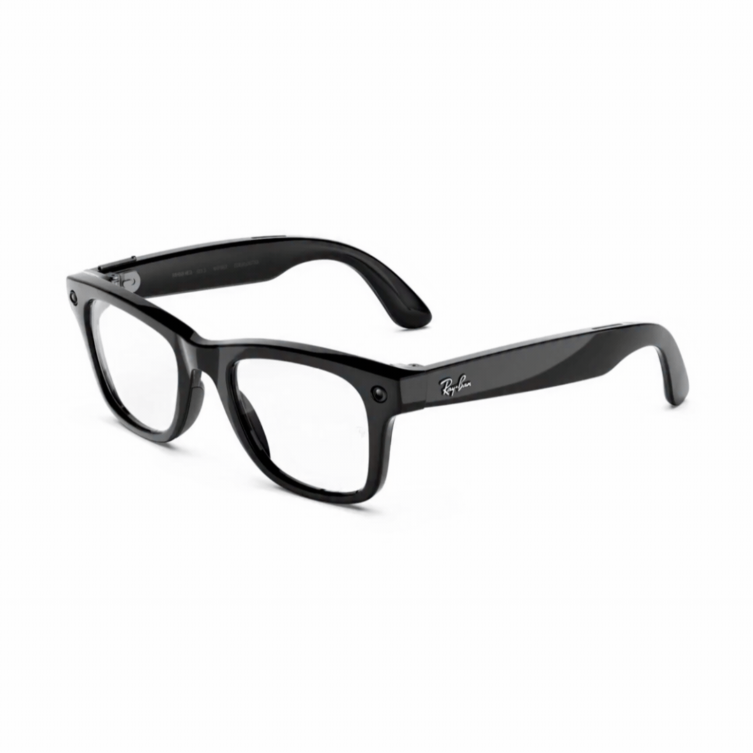 Ray-Ban Meta Wayfarer Gen 3 Shiny Black Transitions Grey
