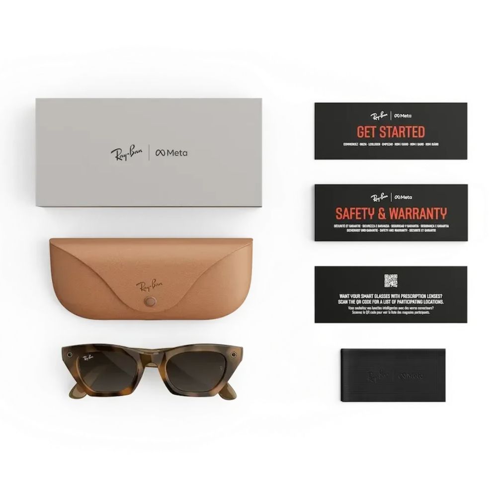 Ray-Ban Meta Zena Gen 3 Havana Gradient Brown Lenses