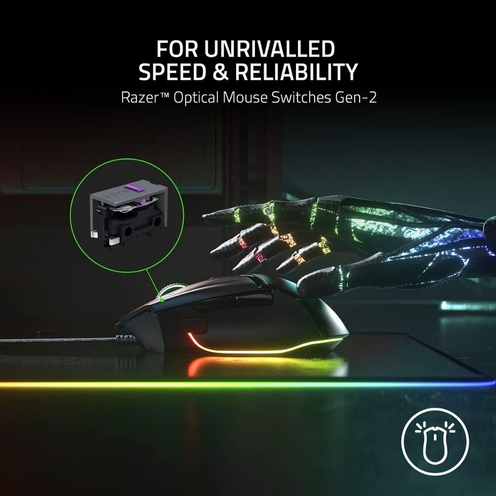 Razer Basilisk V3 Customizable Gaming Wired Mouse - Cle Market