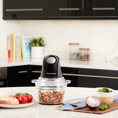 Russell Hobbs Desire Matte Charcoal Mini Chopper