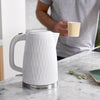 Russell Honeycomb Kettle White - Cle Market