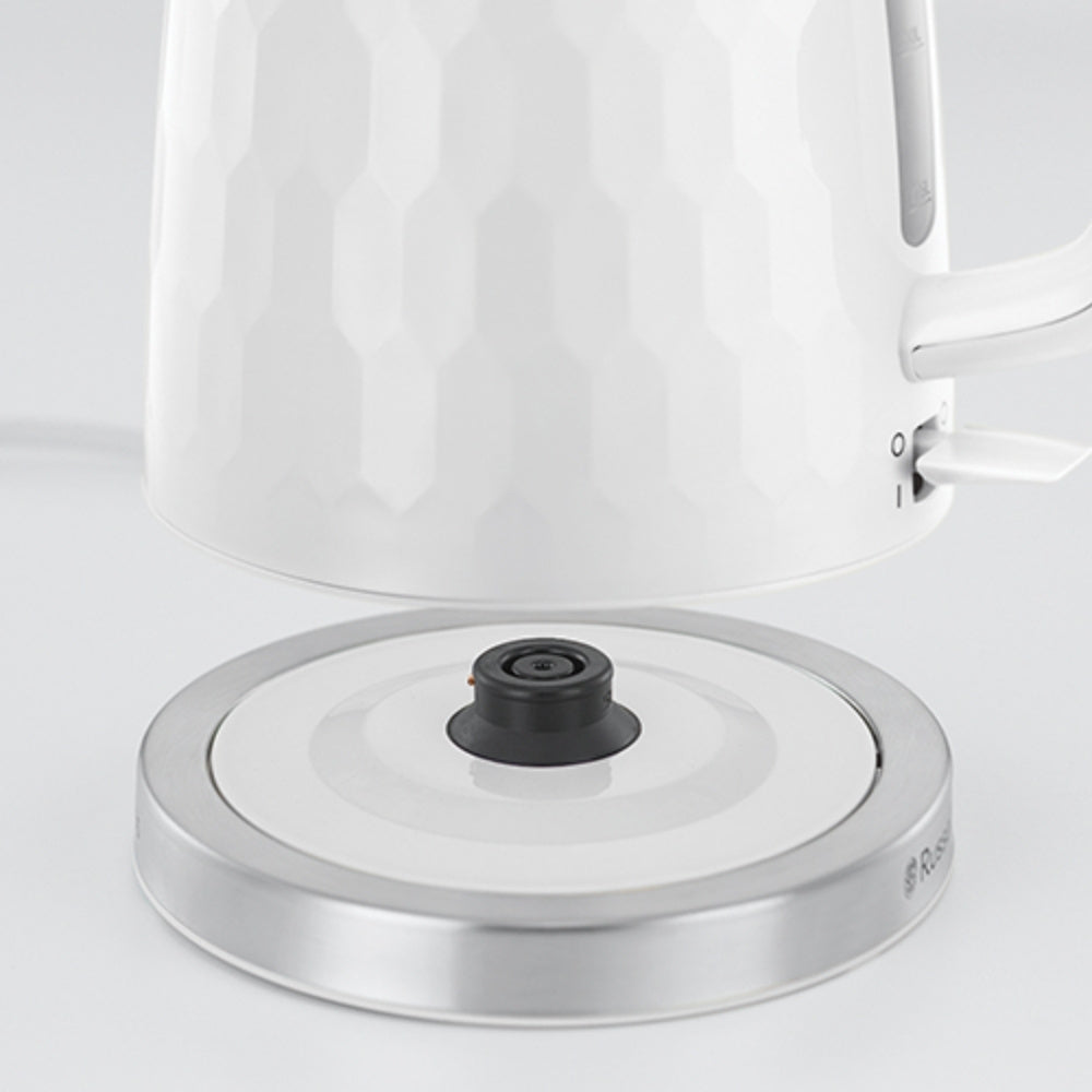 Russell Honeycomb Kettle White - Cle Market